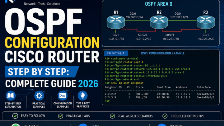 how to Configure OSPF