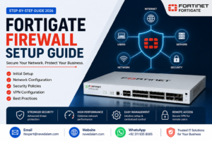 Fortigate Firewall initial setup guide